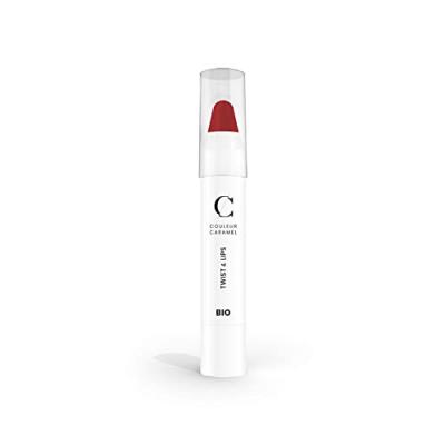 COULEUR CARAMEL Crayon L&egrave;vres Jumbo Bio "Twist & Lips" -  405 - Rouge Mat