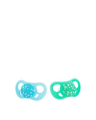 TWISTSHAKE  Sucettes orthodontiques 6 m+ en bleu/vert, lot de deux