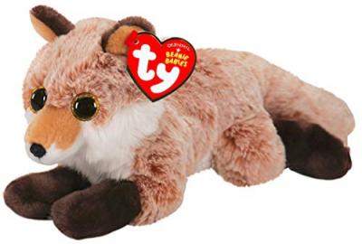 TY  Beanie Babies - Peluche Fredrick Le Renard 15 cm