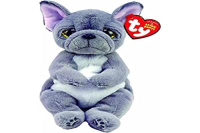 TY  - Beanie Babies - Peluche Wilfred Le Chien 15 cm, Gris, 40596