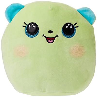 Ty Squish a boos-Coussin Clover l'ours 40cm, Jaune, TY39314, 40 cm
