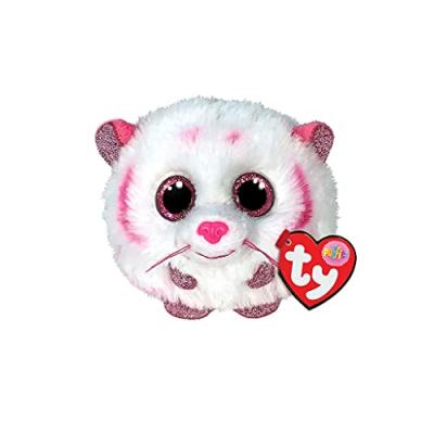 TY - Tabor Tiger Puffies Peluches, 2007543, Multicolore
