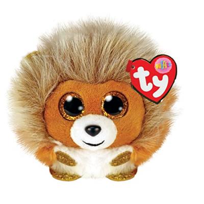 TY Animal en peluche  Puffies Caesar Le Lion Marron