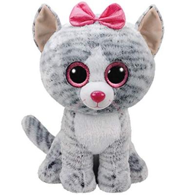 TY  - 36838 - Beanie Boo's - Peluche Kiki Le Chat 41 cm