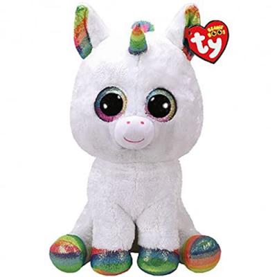 TY  - 36859 - Beanie Boo's - Peluche Pixy la Licorne 40 cm