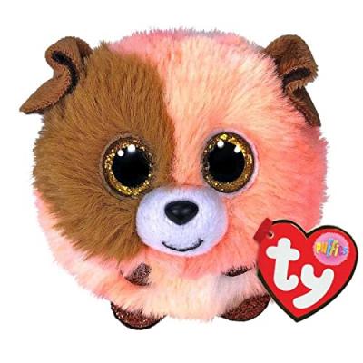 TY  UK Ltd Dog Chien mandarin- Puffies-Standard, 42523, Multicolore