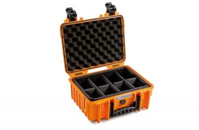 BOWERS & WILKINS B&w 3000 Divider System Camera Case Without Foam Orange