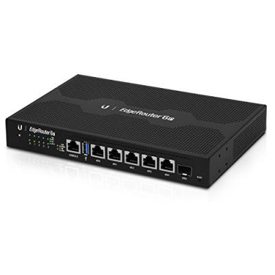 UBIQUITI  EdgeRouter 6 ports PoE noir