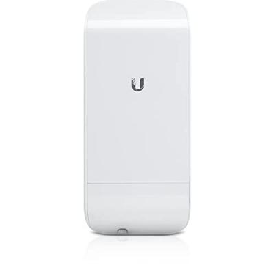 UBIQUITI  LOCOM2 Point d'acc&egrave;s avec Antenne 2,4 GHz Blanc