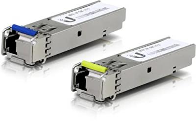 UBIQUITI  SFP UACC-OM-SM-1G-S-2 Single-Mode Fiber LC-Simplex (2er-Pack) UF-SM-1G-S: SFP, 1 Gbps