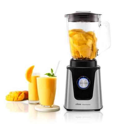 UFESA  70205760 blender 1,5 l m&eacute;langeur de table 1500 w noir, acier inoxydable 