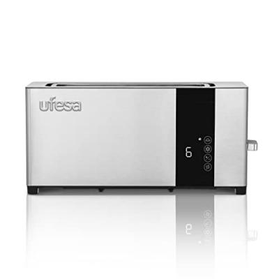 UFESA  Plus Deluxe 1050w Long Slot Toaster Argent&eacute;