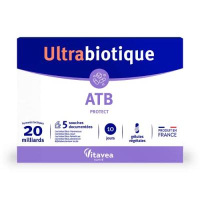 VITAVEA  Ultrabiotique Atb Protect - Bo&icirc;te 10 G&eacute;lules v&eacute;g&eacute;tales