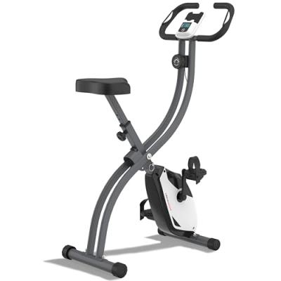  V&eacute;lo d'appartement F-Bike, Ordinateur d'Entra&icirc;nement et Application, Facilement Pliable, Noir - Gris 