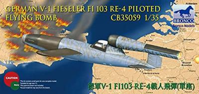 BRONCO MODELS Maquette avion  v-1 Fieseler 103 Re4 - 1/35 - Maquette d