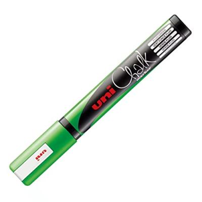  Uni-ball uni-ball marqueur craie chalk pwe-5m, vert fluo noir