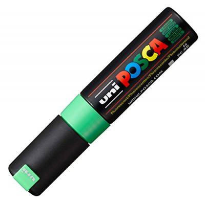UNI BALL Uni-Ball Marqueur Peinture &Agrave; L'eau Posca Pc-8k Vert Fluo 1 Unit&eacute;(S)