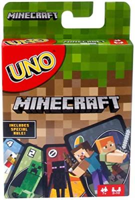 MATTEL Jeu De Cartes - Minecraft - Uno Minecraft