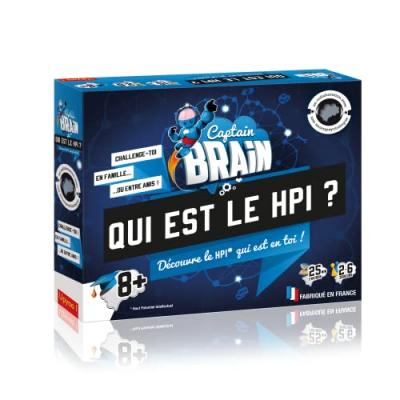 CAPTAIN BRAIN  Jeu d`ambiance Qui est le Hpi - 3700994305255