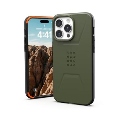 URBAN ARMOR GEAR UAG Coque Civilian MagSafe iPhone 15 Pro Max - Olive Drab