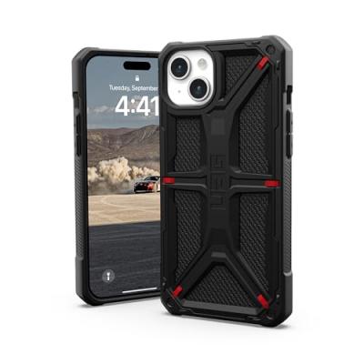 Urban Armor Gear Monarch Coque arri&egrave;re Apple iPhone 15 Plus kevlar