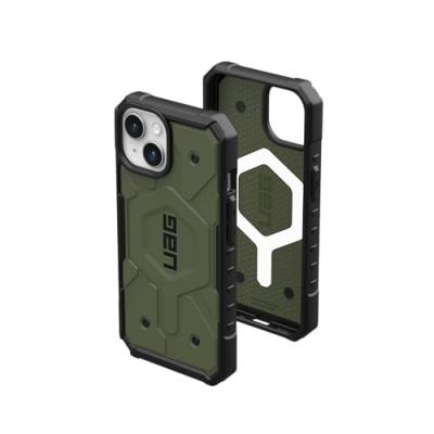 URBAN ARMOR GEAR UAG Coque Pathfinder MagSafe iPhone 15 - Olive Drab