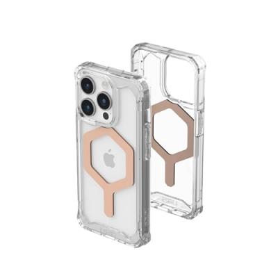 URBAN ARMOR GEAR UAG Coque Plyo MagSafe iPhone 15 Pro - Ice / Rose Dor&eacute;e