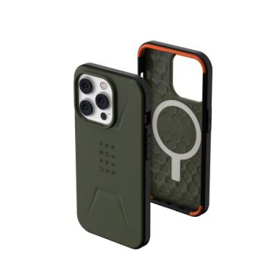 UAG Coque de protection Civilian Magsafe pour iPhone 14 Pro - Olive - Neuf