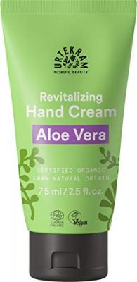 URTEKRAM  - Cr&egrave;me mains r&eacute;g&eacute;n&eacute;rante aloe vera BIO 75 ml