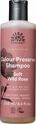 URTEKRAM  Soft Wild Rose shampoing doux pour pr&eacute;server la couleur 250
