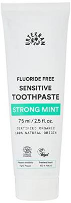 URTEKRAM Dentifrice biologique &agrave; la menthe forte  75ml