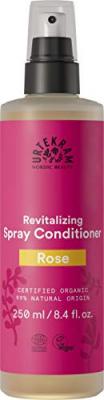 URTEKRAM Spray cheveux revitalisant sans rin&ccedil;age &agrave; la Rose 
