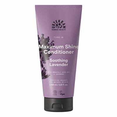 URTEKRAM  - Apr&egrave;s-shampooing brillance BIO - Soothing lavender - 180 ml