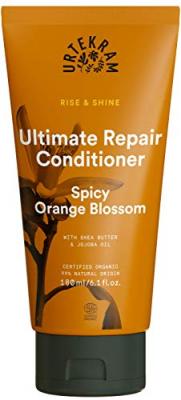 URTEKRAM Apr&egrave;s shampoing cheveux secs et abim&eacute;s Spicy Orange Blossom 