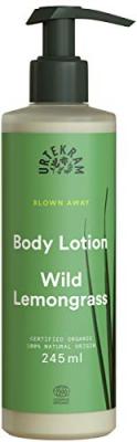 URTEKRAM  Lotion pour le corps &agrave; la citronnelle sauvage 245ml