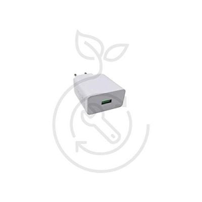 DLH Chargeur secteur usb+cabl e usb-c et micro usb 3.0 dy-au2860w pour smartphone