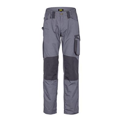 DIADORA Pantalon De Travail Gris Avec Genouill&egrave;res Rock Poly - 16030375070S
