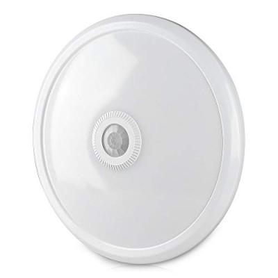 V TAC V-TAC Plafonnier LED Chip Samsung rond 12 W avec capteur PIR, blanc