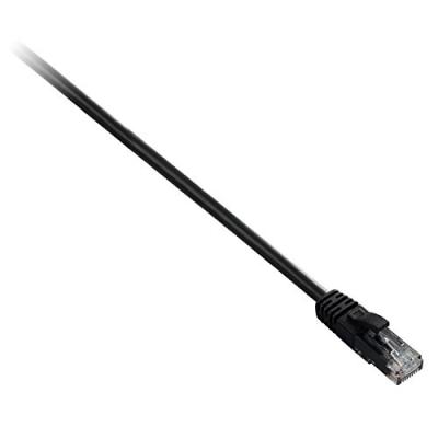 V7 Cat6 ethernet black utp 1m CAT6UTP-01M-BLK-1E