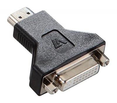 V7  J151683 Adaptateur HDMI vers DVI-I M/F Noir