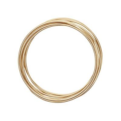  Fil aluminium - Or clair - 3 m x 3 mm 