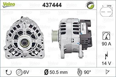 VALEO Alternateur REMANUFACTURED PREMIUM 437444 