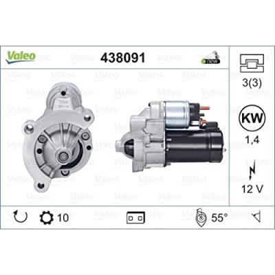 VALEO D&eacute;marreur NEW ORIGINAL PART 438091 