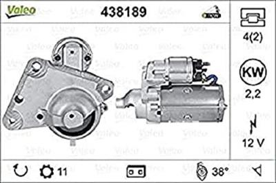 VALEO D&eacute;marreur NEW ORIGINAL PART 438189 