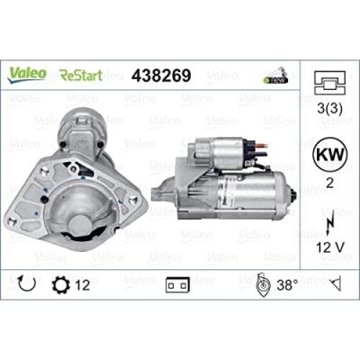 VALEO D&eacute;marreur NEW STOP&START ORIGINAL PART 438269 