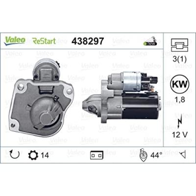 VALEO D&eacute;marreur NEW STOP&START ORIGINAL PART 438297 