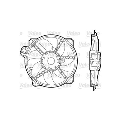 VALEO  Ventilateur (refroidissement moteur) 696376 RENAULT MEGANE