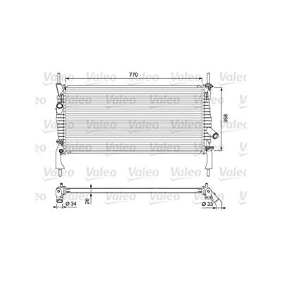 VALEO Radiateur de refroidissement  701731 (X1)