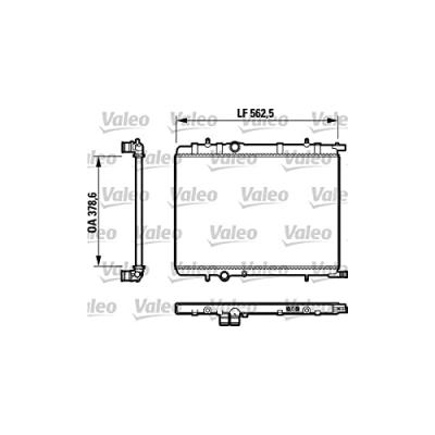 VALEO  732892 Radiateur, refroidissement du moteur
