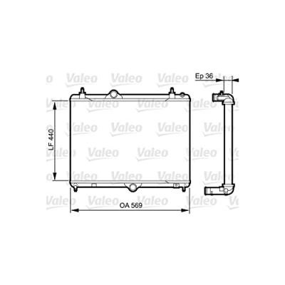 VALEO  735371 Radiateur, refroidissement du moteur